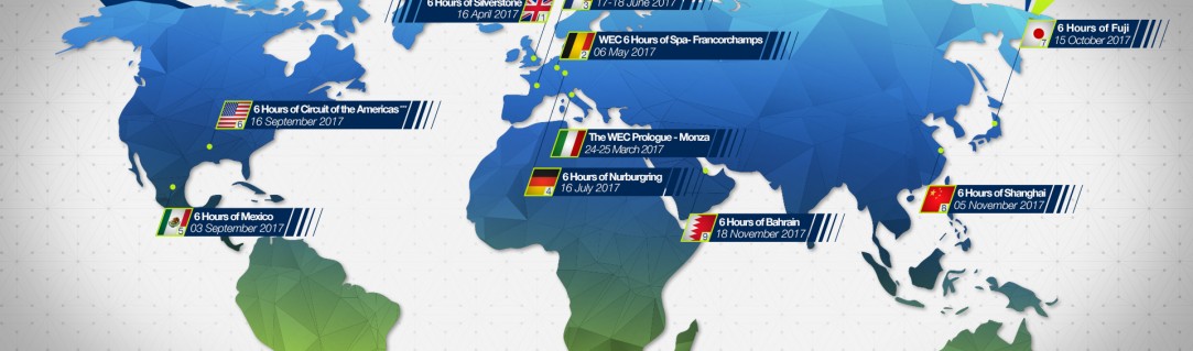 2017 FIA WEC calendar revealed