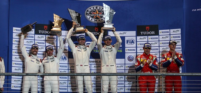 Porsche and Ferrari take LMGTE honours at COTA