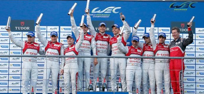 Audi remporte les 6 Heures de Spa-Francorchamps WEC