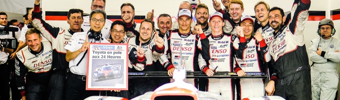 Toyota en pole position des 24 Heures du Mans