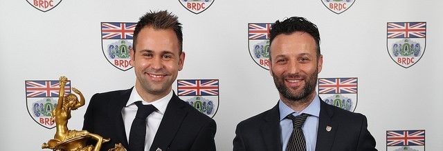 Darren Turner and Jonny Adam receive BRDC awards
