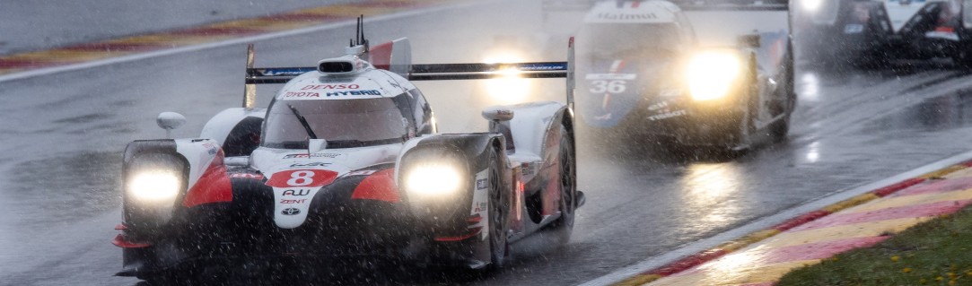 No.8 Toyota crew beat the elements at Spa; DragonSpeed take maiden LMP2 win