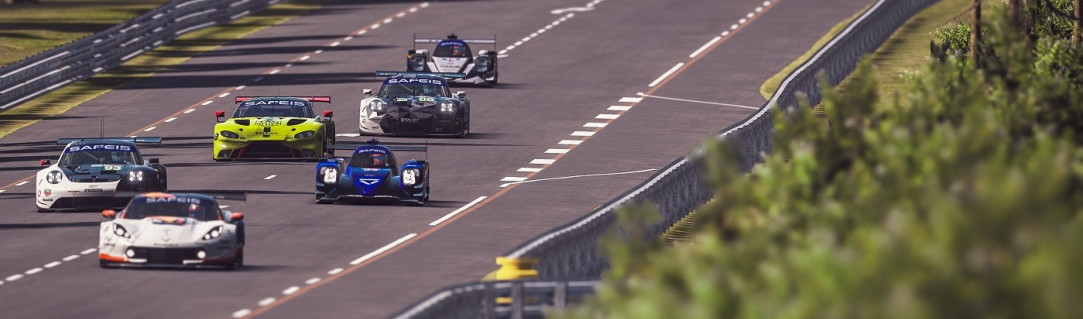 24H du Mans Virtuelles après 2H:  Veloce Esports 2 et Team Redline au coude à coude