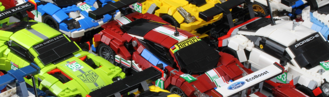 Le plateau LMGTE Pro des 24 Heures du Mans 2018… en Lego !