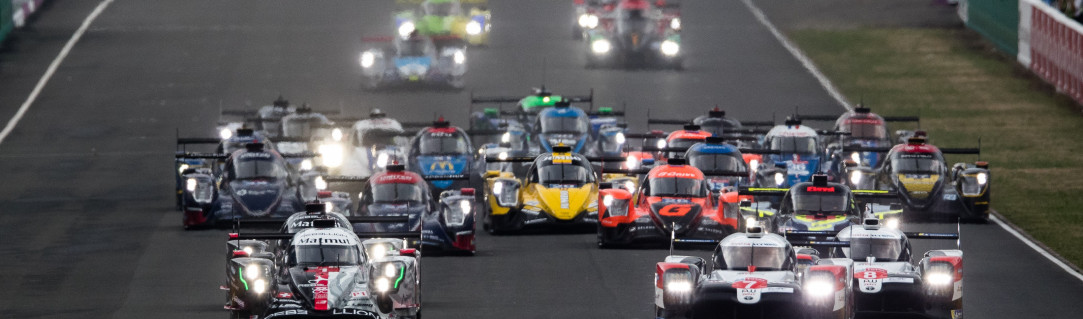 LM24 1 Hour Report: Toyota No. 7 leads the field