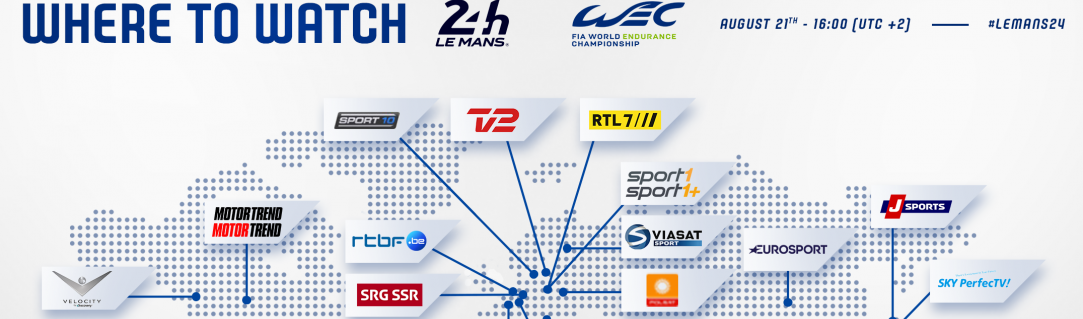 Where to watch the 2021 24 Hours of Le Mans