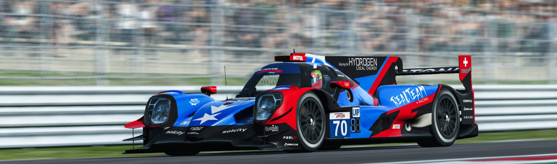 Realteam Hydrogen Redline remporte la première manche des Le Mans Virtual Series à Monza.