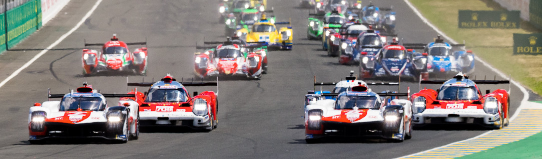 Le Mans (après 1 heure) : Toyota n°7 en tête, Corvette 1 et 2 en LMGTE Pro