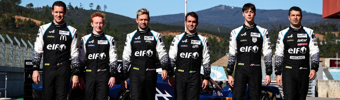 Alpine dévoile sa liste complète de pilotes pour la saison FIA WEC 2023.