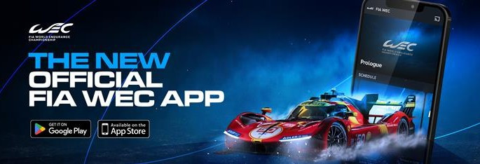 Watch all FIA WEC races via the new app!