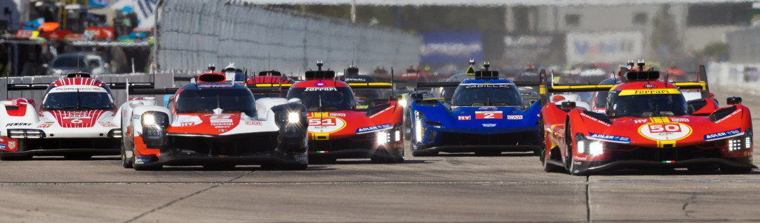 Watch the full 1000 Miles of Sebring race replay