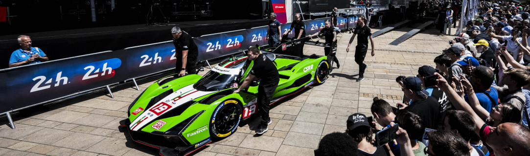 Le Mans Pesage (Scrutineering) in full swing!