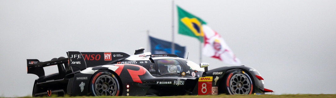 São Paulo (Libres 2) : Buemi (Toyota) le plus rapide; la Lexus ASP n°87 Akkodis en tête du LMGT3