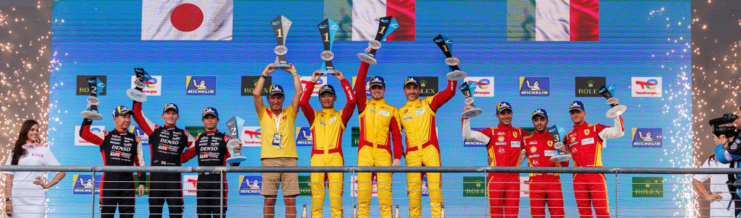 AF Corse Ferrari Takes Lone Star Le Mans after Toyota Penalty