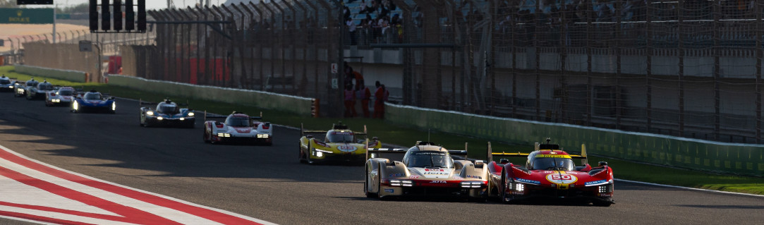 Ferrari Lead Hectic First 2 Hours in Bahrain