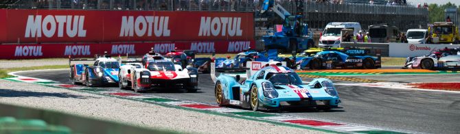 Monza (après 2 heures) : Glickenhaus se ménage une belle avance ; Ferrari domine en  LMGTE Pro
