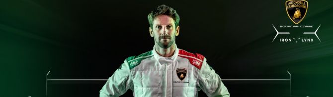 Romain Grosjean rejoint Lamborghini et Iron Lynx pour le Championnat du Monde d'Endurance FIA 2024.