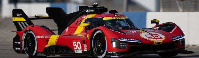 Ferrari 499P Hypercar completes test at Sebring