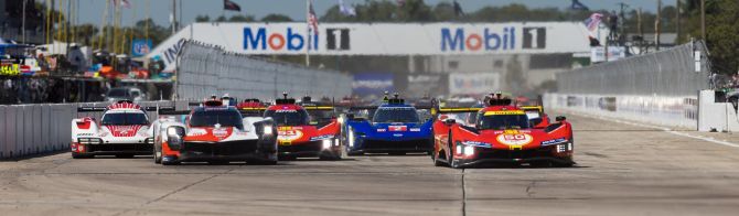 Sebring 4H Kobayashi en tête à mi-course. Drame pour United Autosports en LMP2