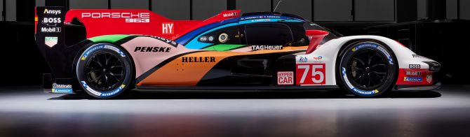 Porsche Penske dévoile sa livrée pour Les 24Heures du Mans 2023.