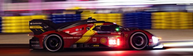 LM24 12 Hour Report: Calado v Buemi at the Front