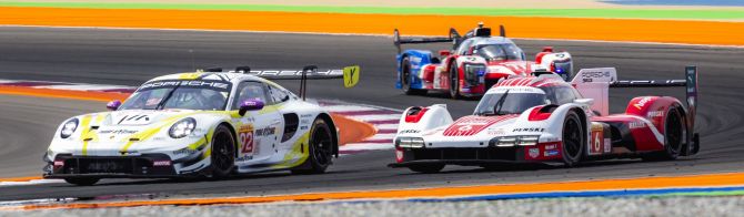 Qatar 6 Hour Report: Lotterer maintains Porsche lead; all change in LMGT3 as Vista AF Corse takes temporary lead